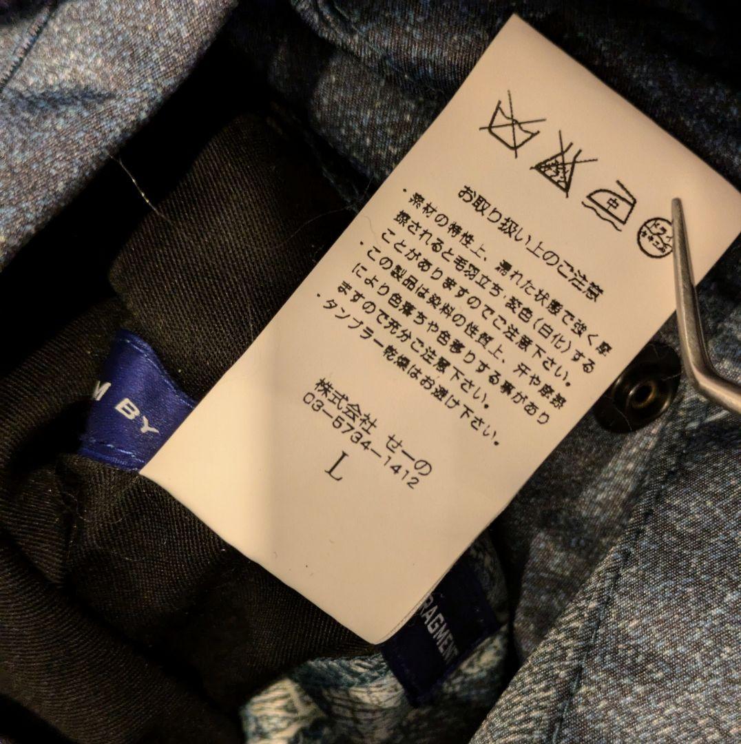 DENIM BY VANQUISH&FRAGMENT MA-1リバーシブル L