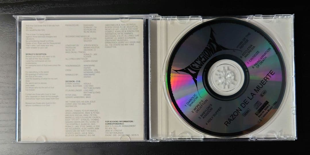 Decision D / Razón De La Muerte【輸入盤】