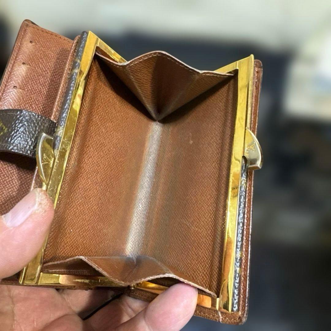 ⑥☆在庫SALE/良品 ♪モノグラム がま口 財布