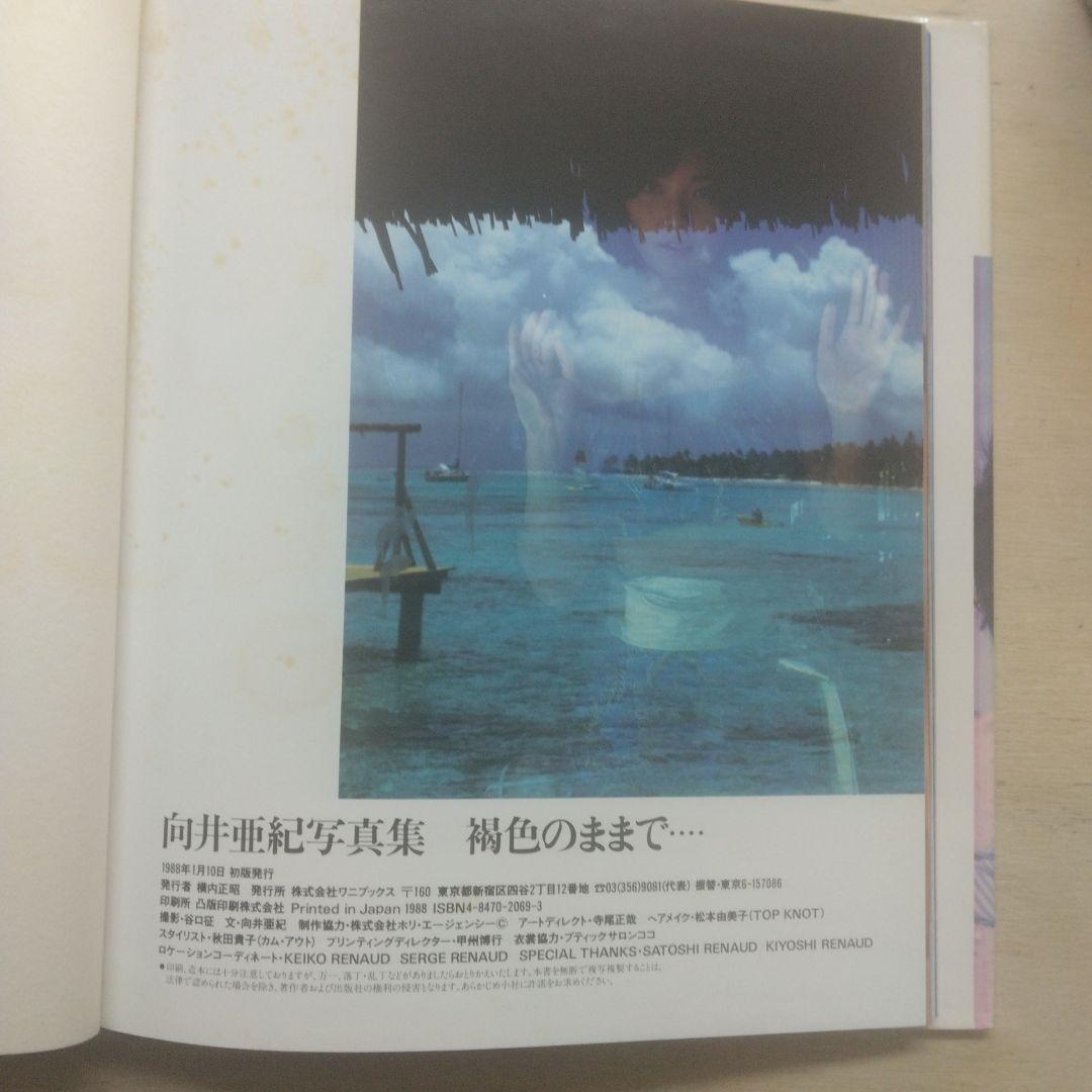 向井亜紀写真集　褐色のままで…
