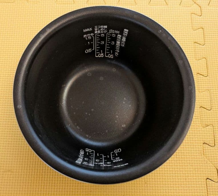 (値下げ！)象印　内釜　鉄器コート　豪熱羽釜(内釜のみ) B529-6B