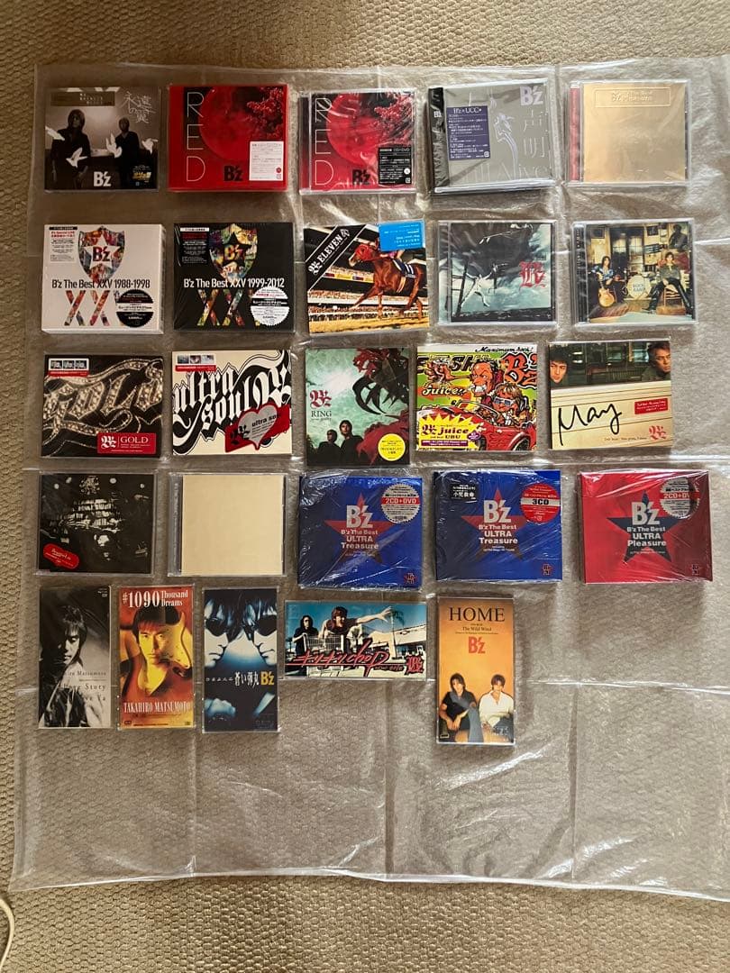 B'z 松本孝弘 稲葉浩志 TMG CD 85タイトルセット