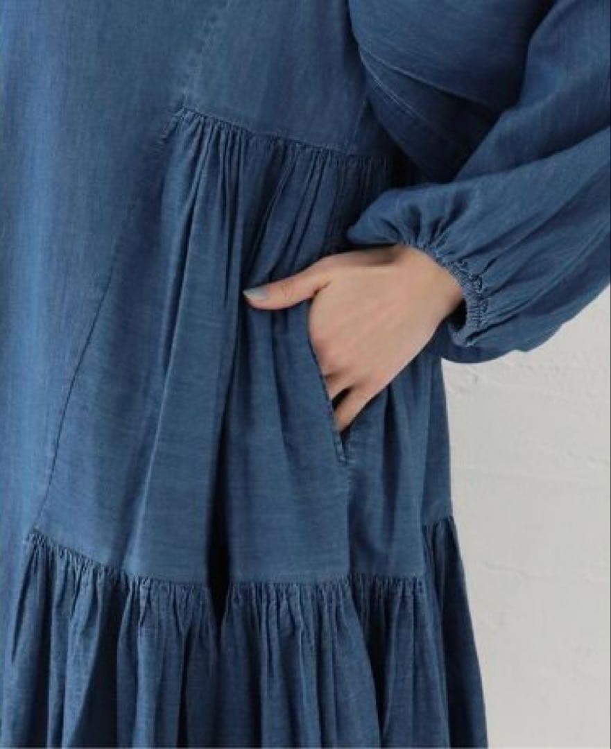 【MERLETTE/マーレット】BYWARD DENIM ワンピース