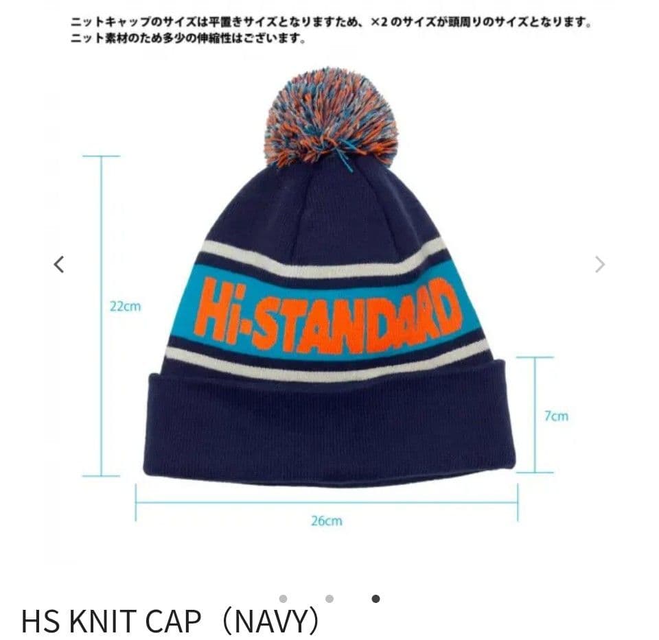 HI-STANDARD ハイスタ SNB TOUR ニットキャップ ニット帽