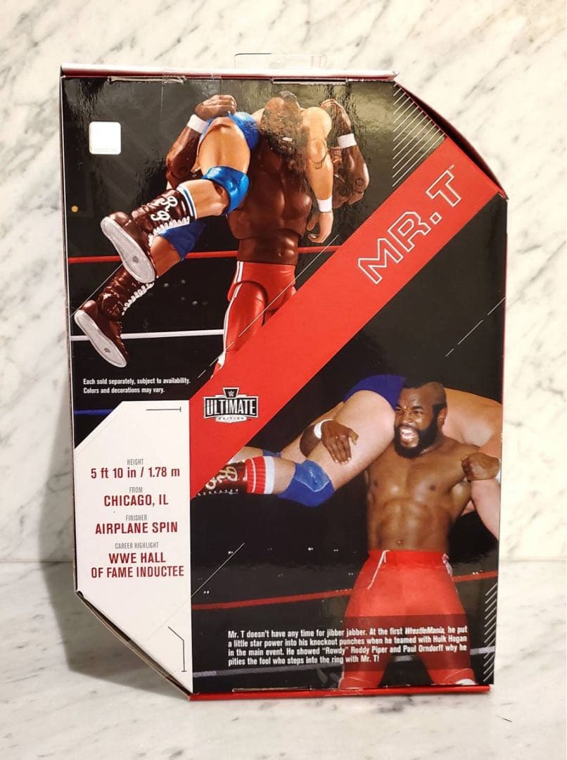 WWE マテル プロレス ミスターT フィギュア