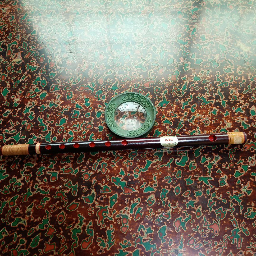 木製 紫山篠笛