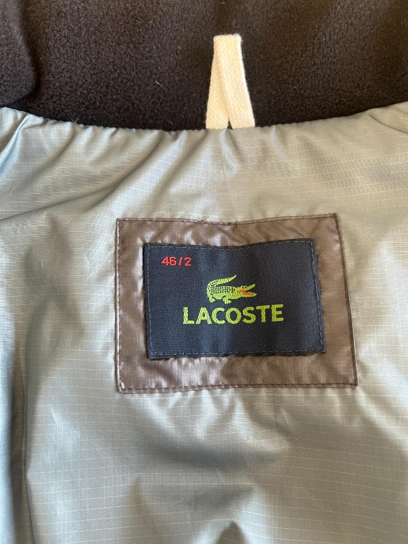 極上品　LACOSTE　ラコステ　ダウンベスト