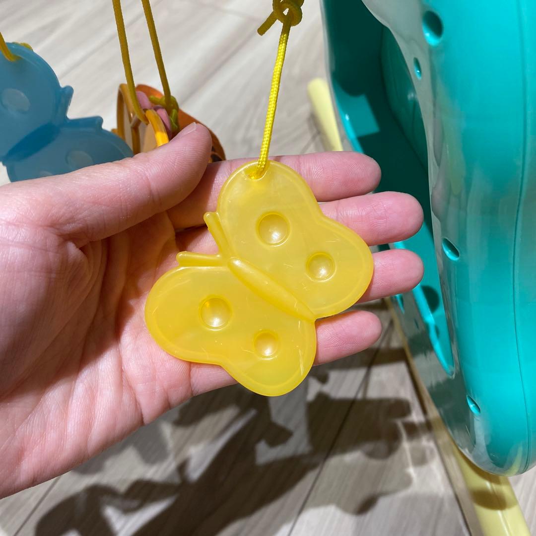 （美品）くまのプーさん　えらべる回転 6WAYジムにへんしんメリー　プーメリー