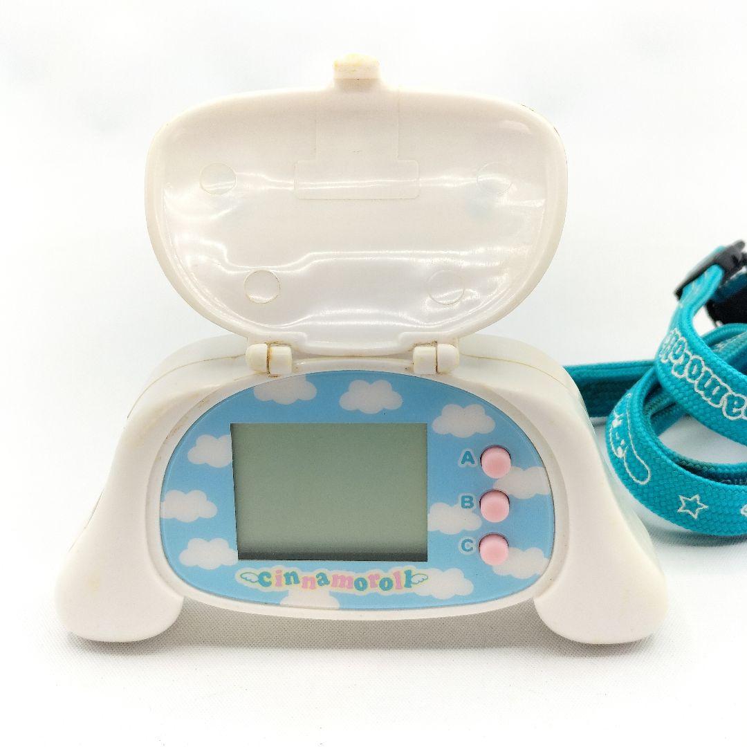 シナモロール ポケットカフェ 携帯ゲーム 歩数計機能付き 現状品