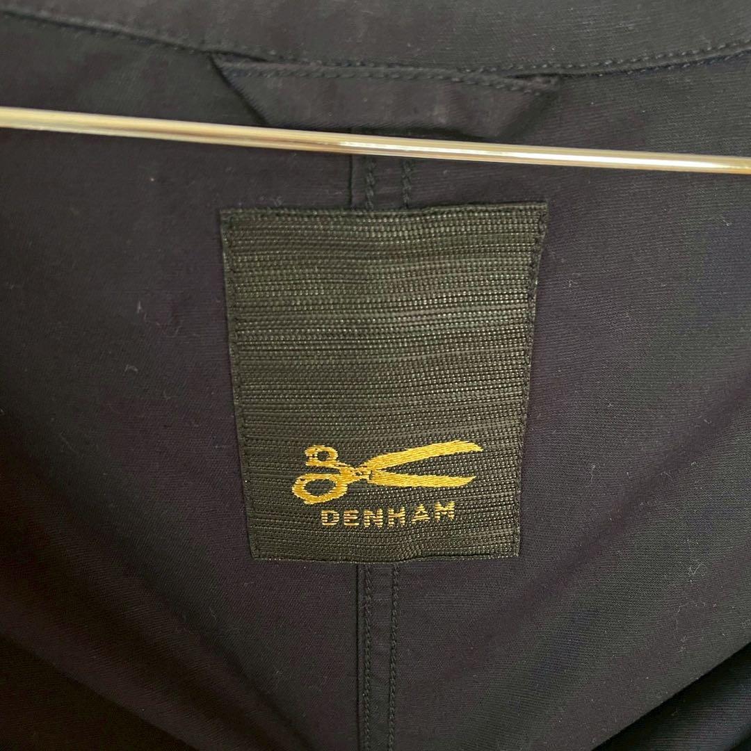 美 デンハム　ワーク　ジャケット　ネイビー　DENHAM コットン　ナイロン　L