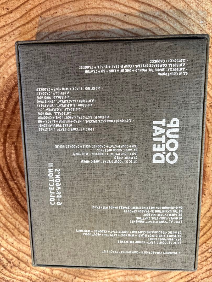 G-DRAGON'S COLLECTION Ⅱ　COUP D'ETAT DVD