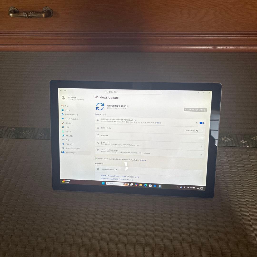 Windowsタブレット本体 Surface Pro 7 1866 8GB i5-1035G4