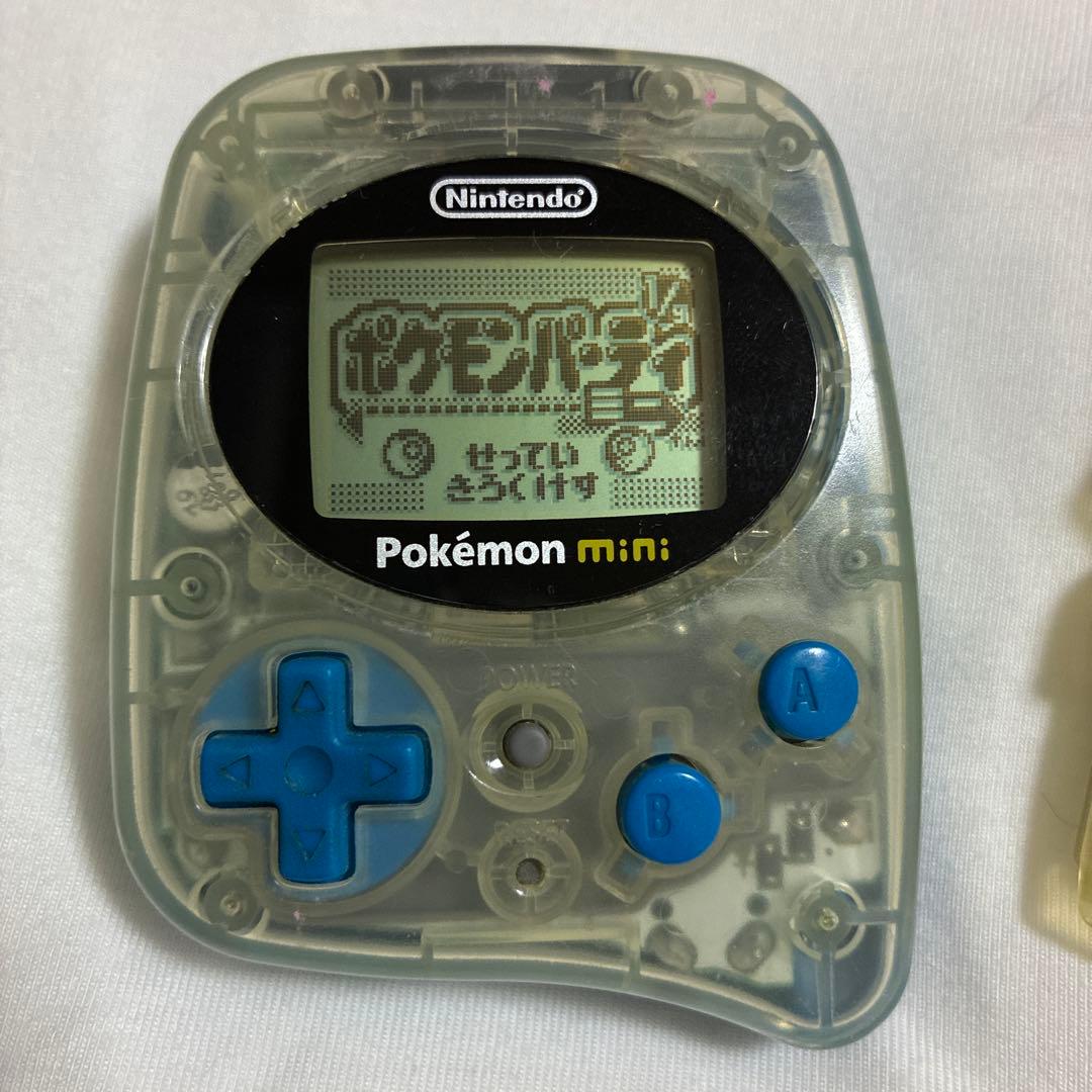 Nintendo ポケモンミニ 本体＋ソフト3本セット