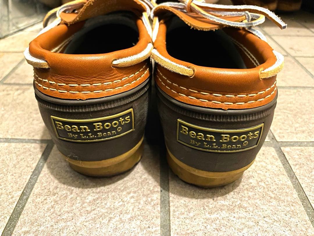 エル・エル・ビーン・ブーツ ラバー・モカシン 美品