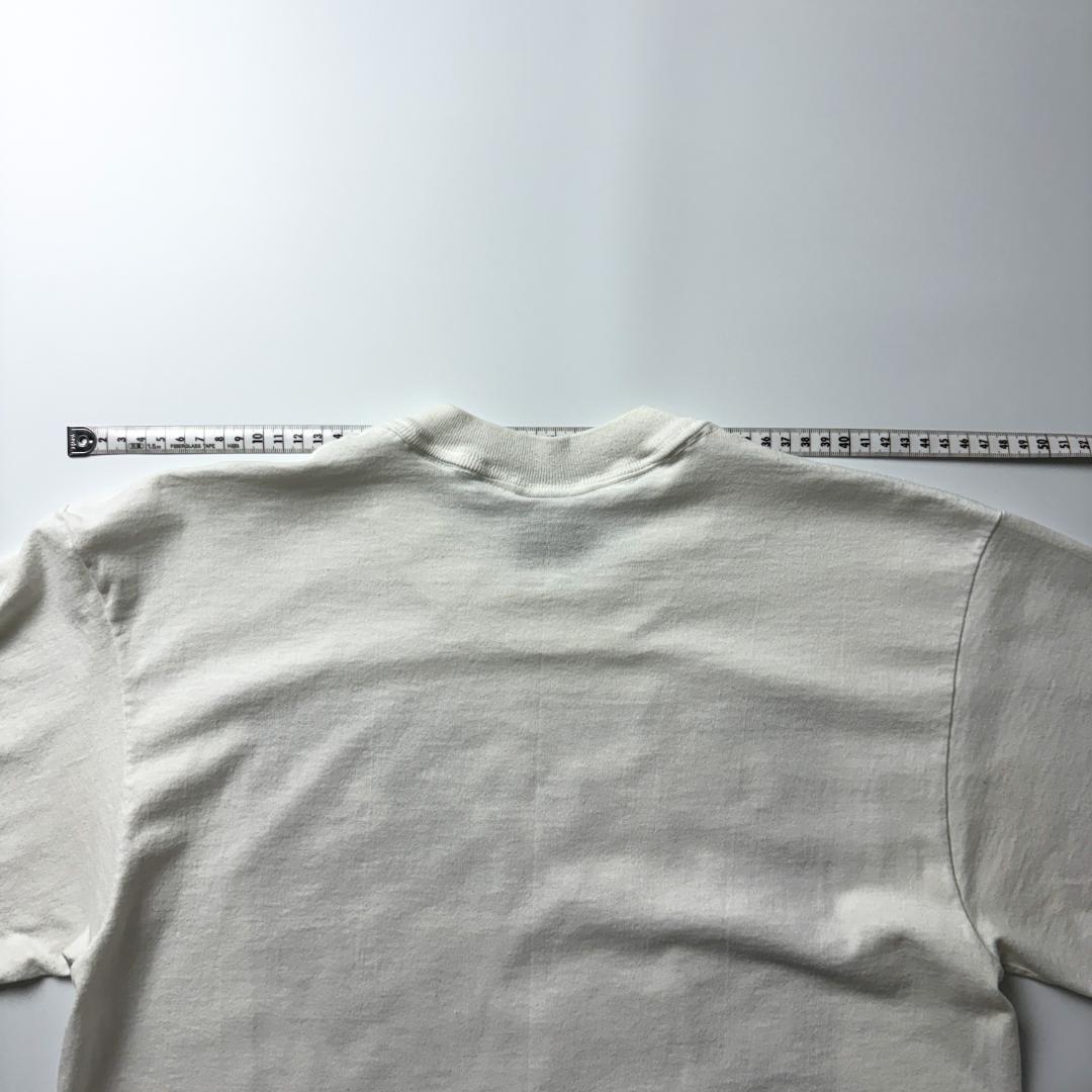 アートTシャツ ホワイト L シングルステッチ 90s ONEITA