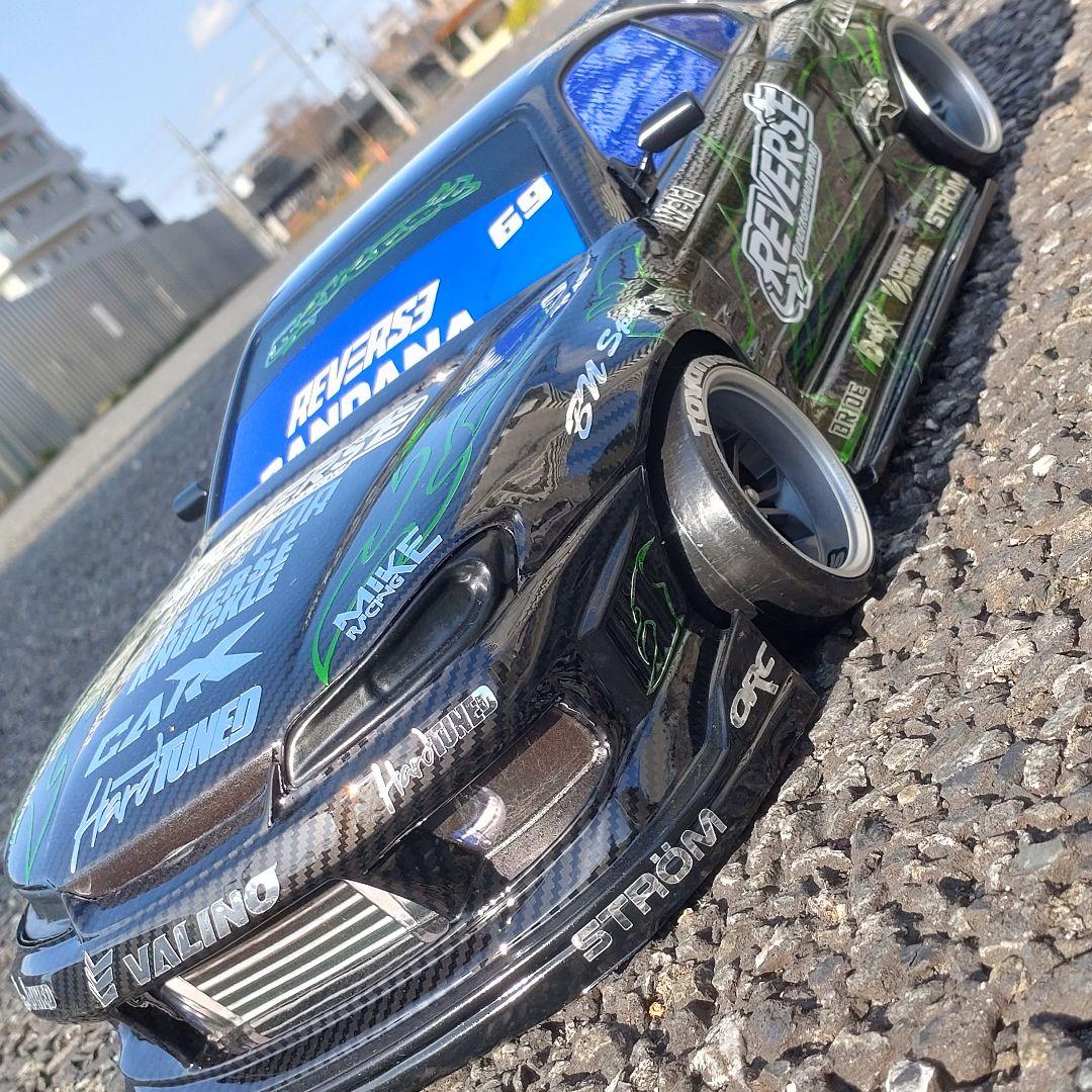 S15 カーボン ラジドリ ボディ用カッティング ステッカー REVERSE