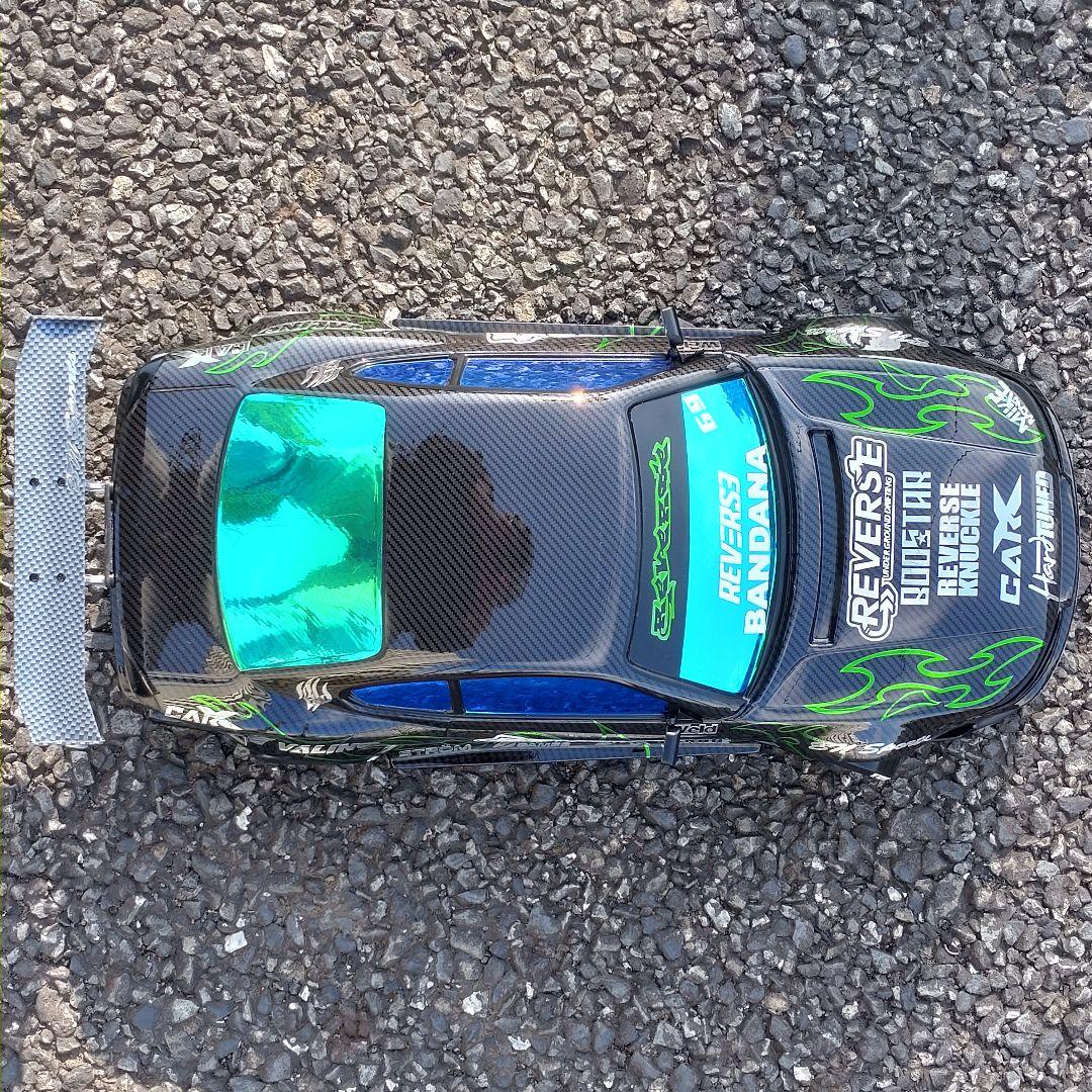 S15 カーボン ラジドリ ボディ用カッティング ステッカー REVERSE