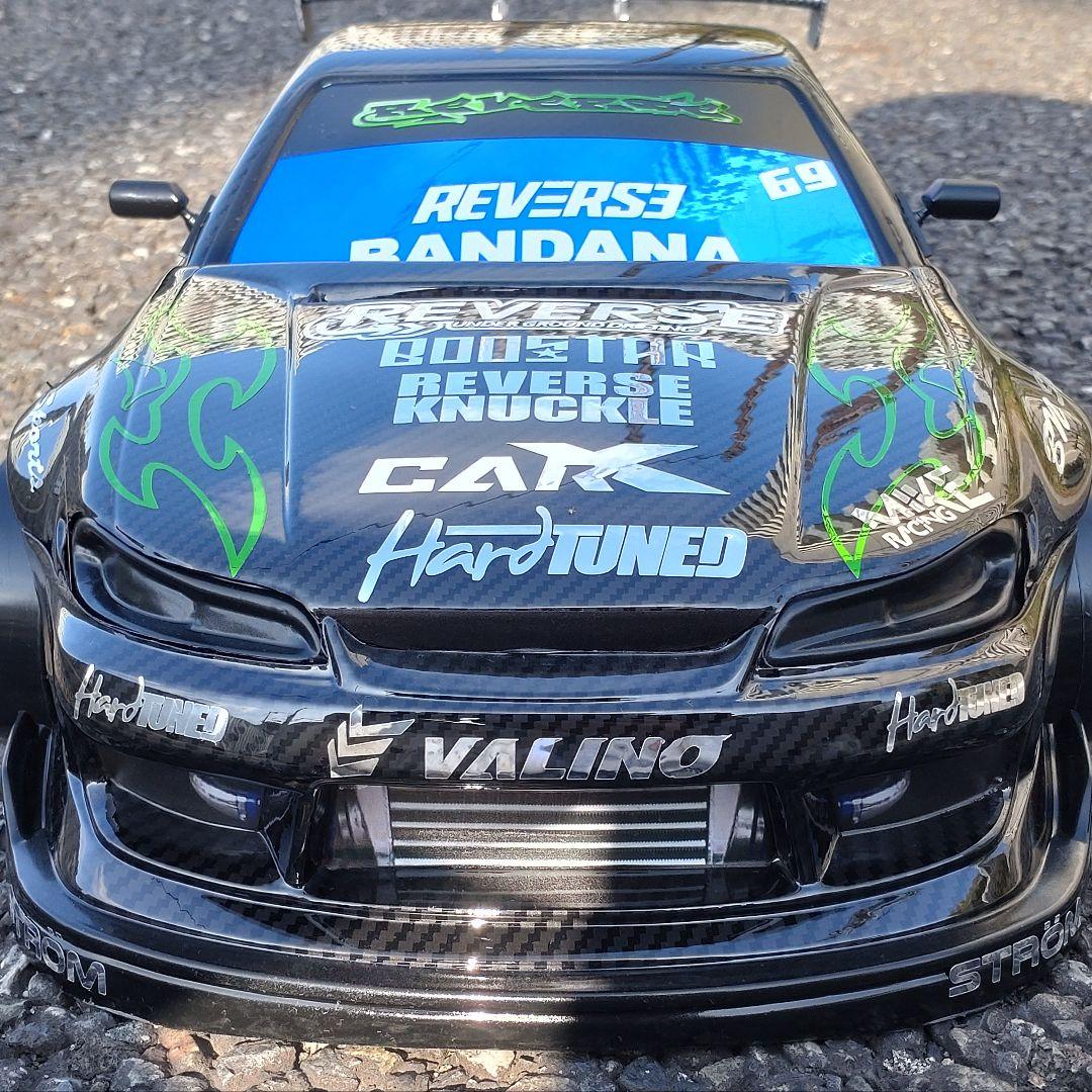 S15 カーボン ラジドリ ボディ用カッティング ステッカー REVERSE