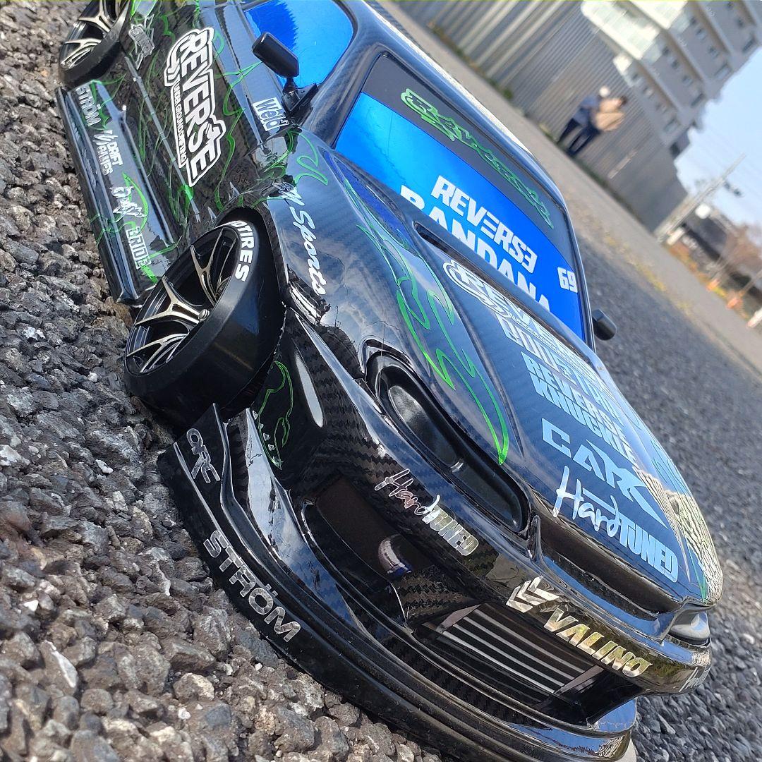 S15 カーボン ラジドリ ボディ用カッティング ステッカー REVERSE