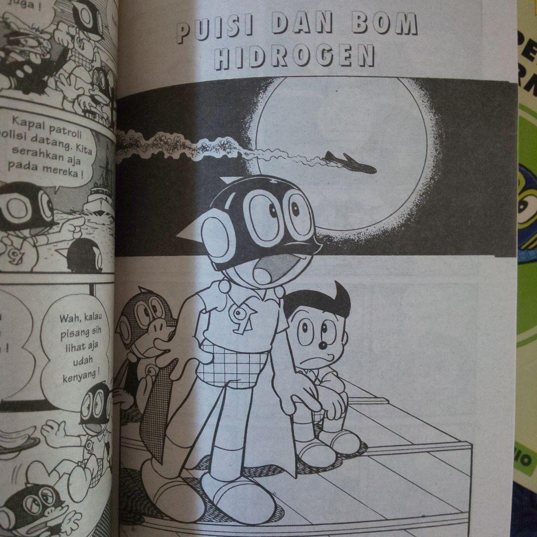 パーマン漫画本インドネシア語版 P.MAN SUPER KID (PURMAN)