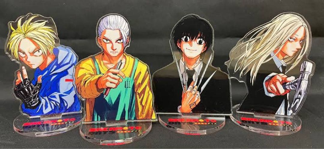 SAKAMOTODAYS ゼブラック　100名限定　アクスタ4種　フレークシール