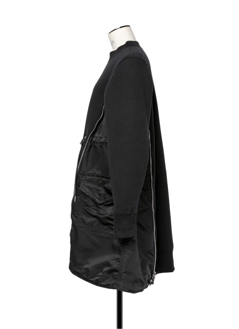 美品 sacai Sponge Sweat Nylon Twill Dress