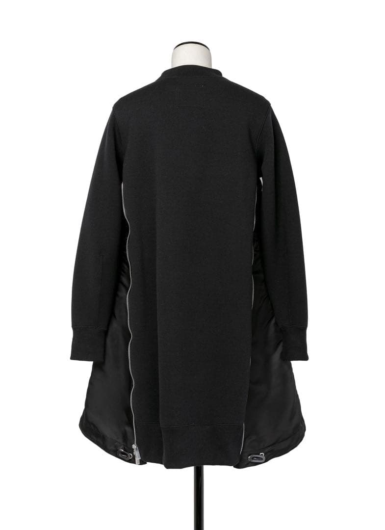 美品 sacai Sponge Sweat Nylon Twill Dress