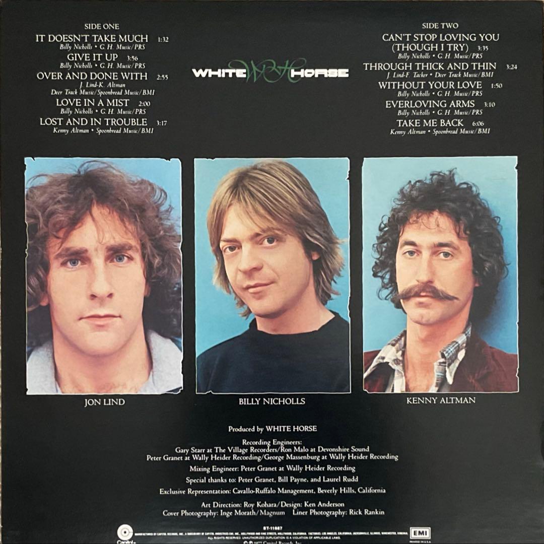 洋楽 WHITE HORSE
