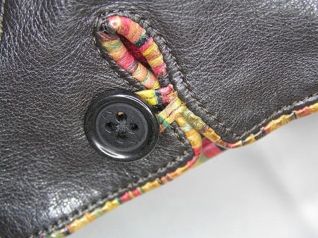 円熟した大人の手元に映えるポールスミス Paul Smithカシミヤ本革グローブ