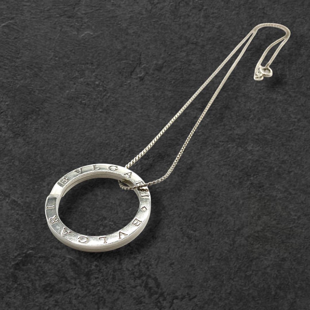 BVLGARI サークルロゴ ネックレス キーリング 782
