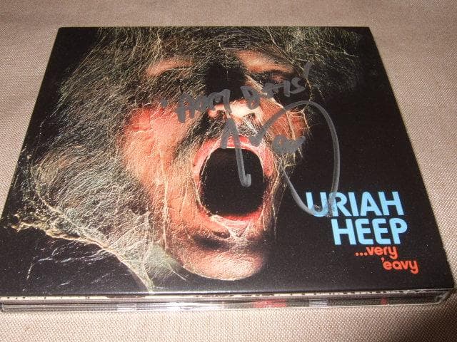 URIAH HEEP,直筆サイン入り,新品,2CD,ユーライア・ヒープ