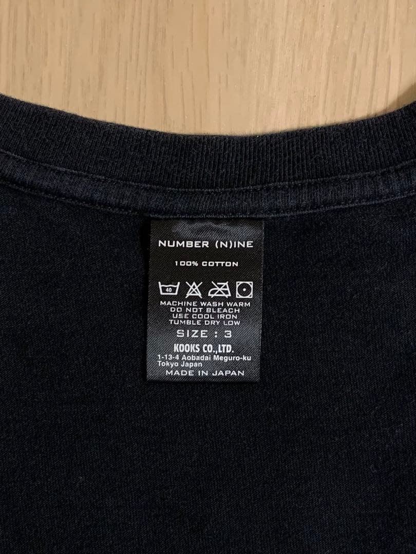 NUMBER (N)INE Tシャツ LIQUOR & MUSIC 稲葉浩志