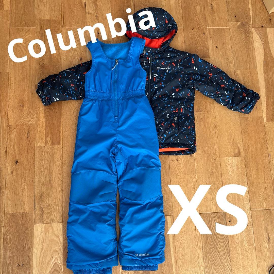 【Columbia】子ども用スキー スノー ウェア 上下セット XS