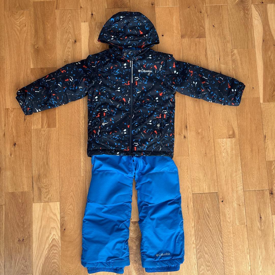 【Columbia】子ども用スキー スノー ウェア 上下セット XS