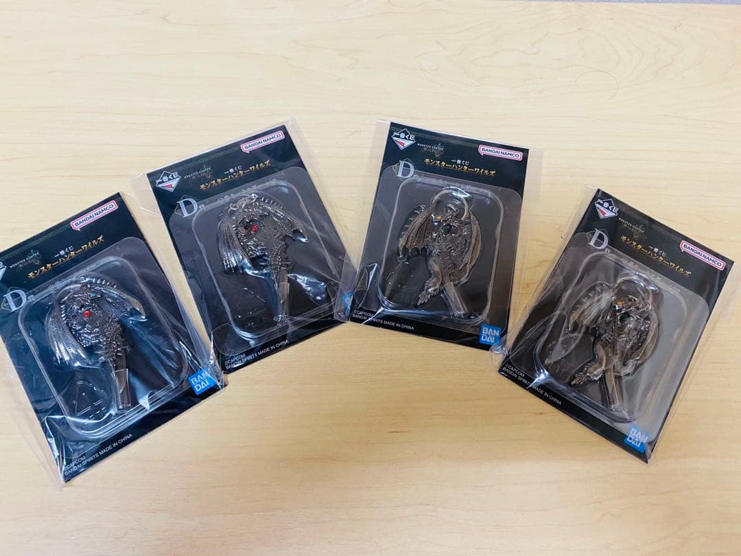 モンスターハンター　A賞ラストワン賞 フィギュア　オマケ　C、D、E、F、G、H