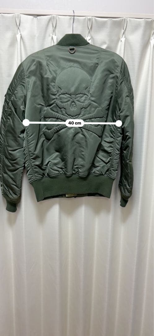 送料無料mastermind コラボMA-1ジャケット