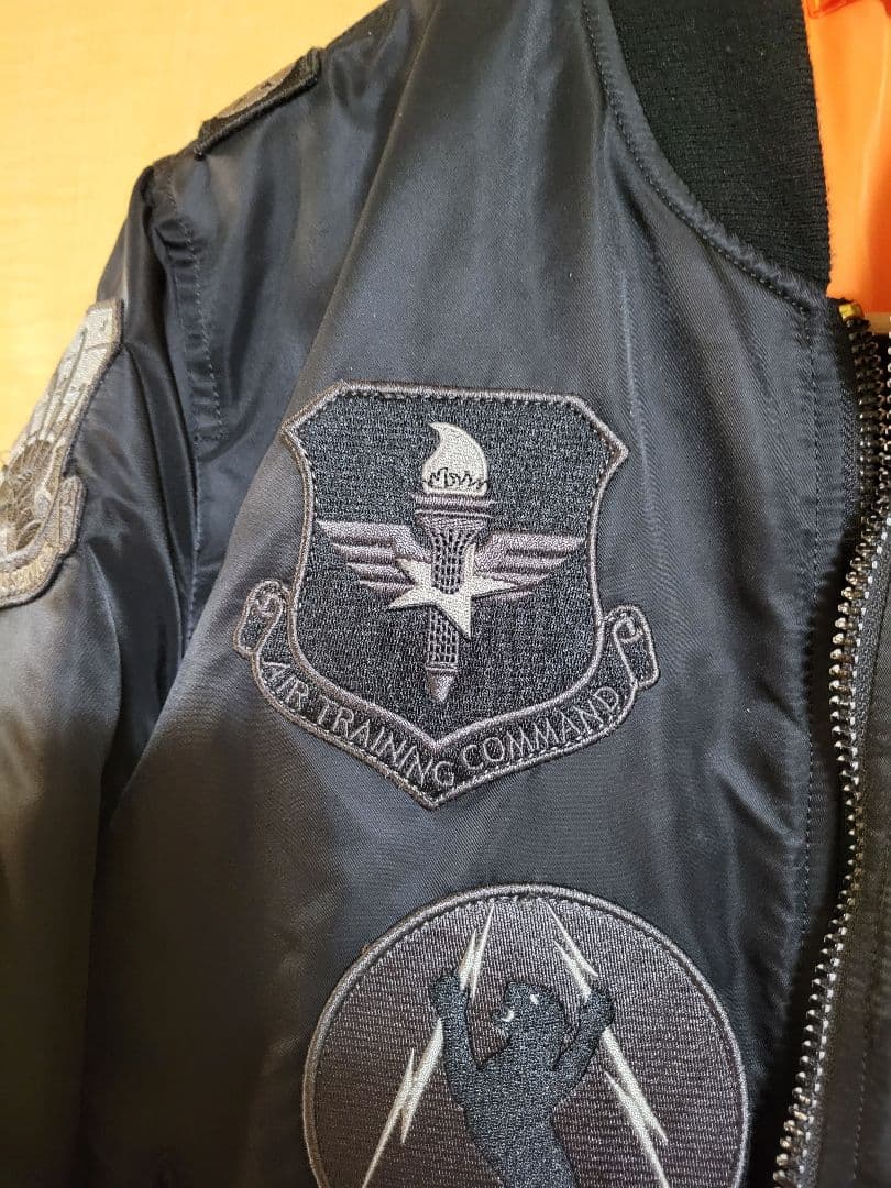 アルファ ALPHA U.S. ALPHA FORCES MA-1 フルパッチ