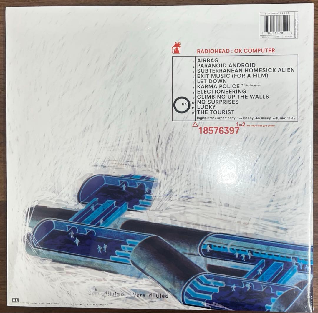 【2LP/US盤/新品未開封】RADIOHEAD / OK COMPUTER