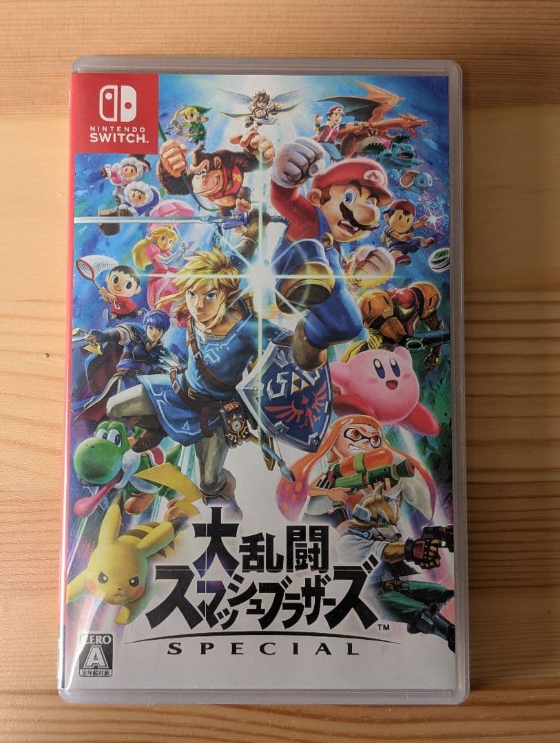 Nintendo Switchマリオセット+ソフト（スマブラ、ゼルダ、カービィ）