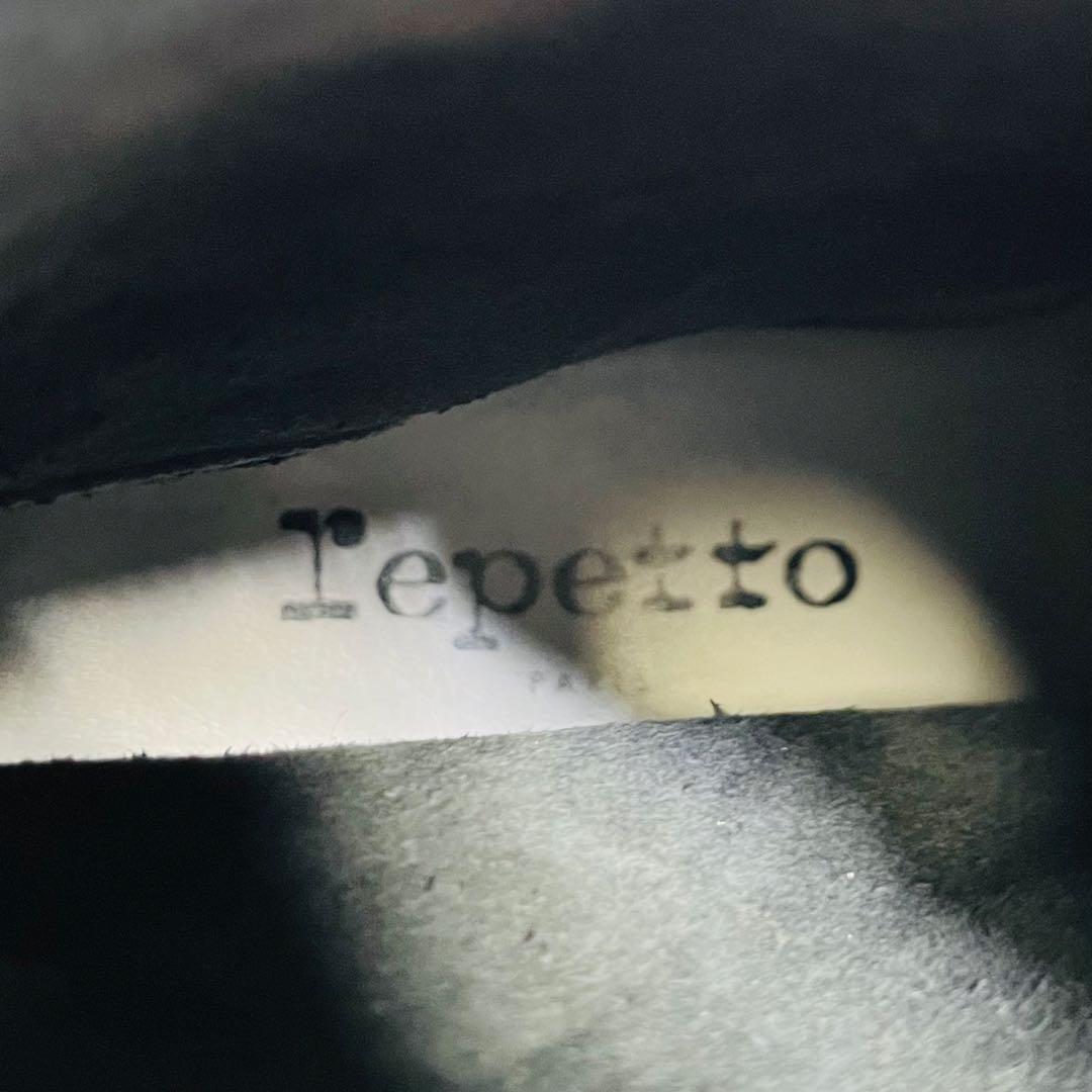 repetto レペット レースアップショートブーツ 黒 36 本革 23cm