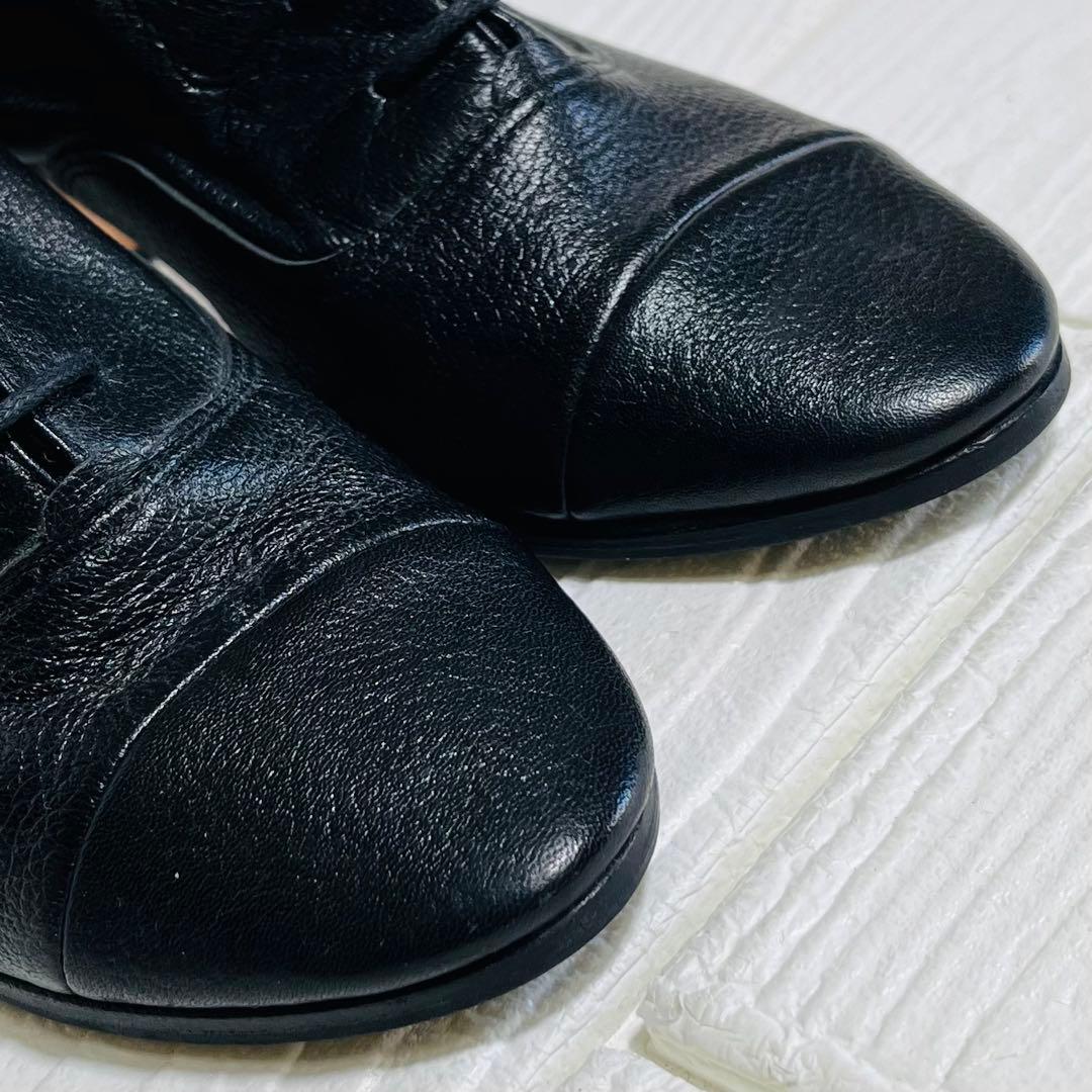repetto レペット レースアップショートブーツ 黒 36 本革 23cm