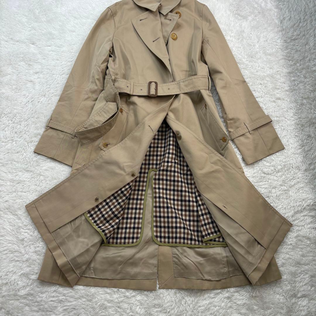 Aquascutum アクアスキュータム ライナー付き トレンチコート 7F
