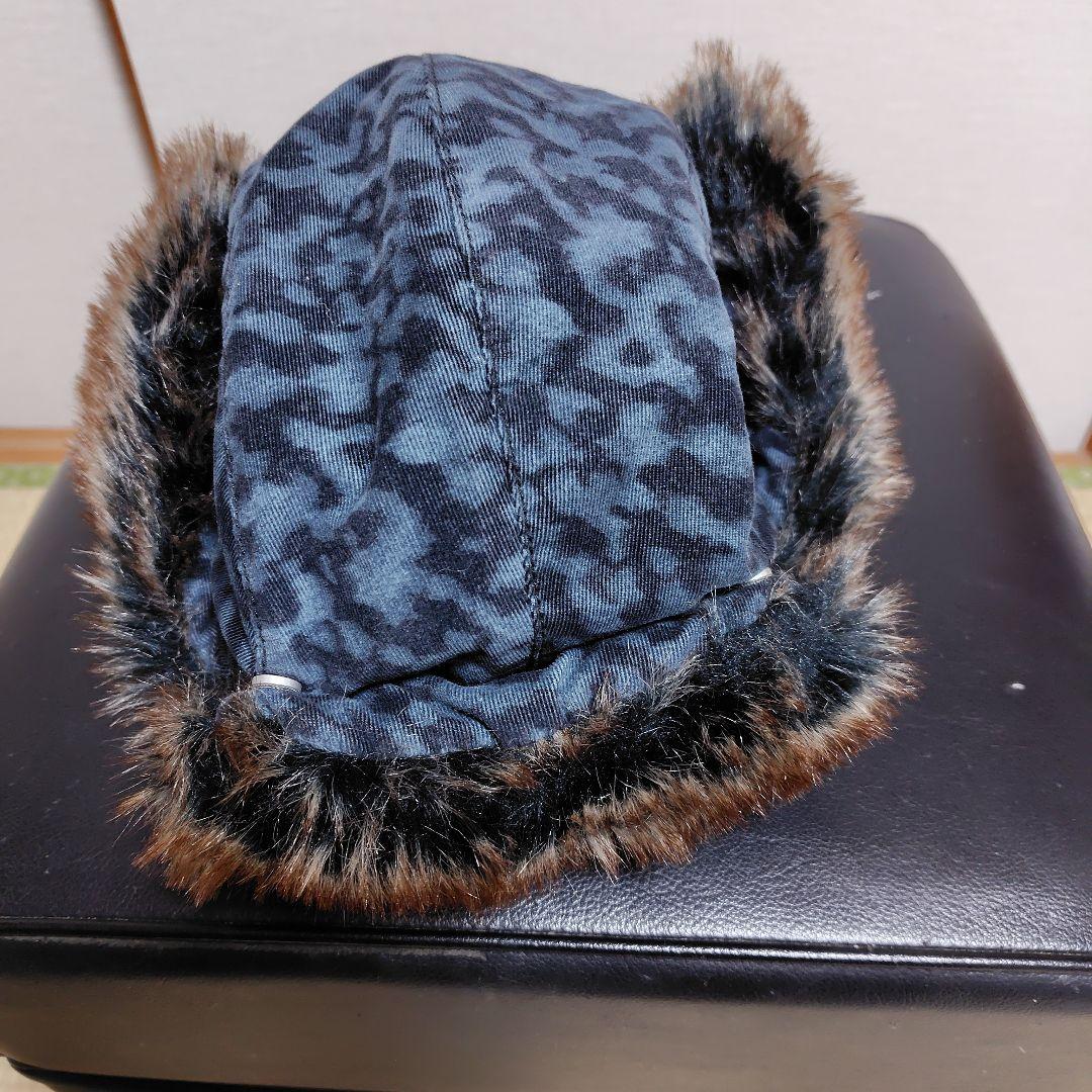帽子 SUPREME liberty leopard cord trooper