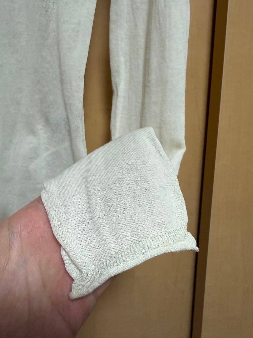 SLOBEIENA コットンシルク2wayカーディガン
