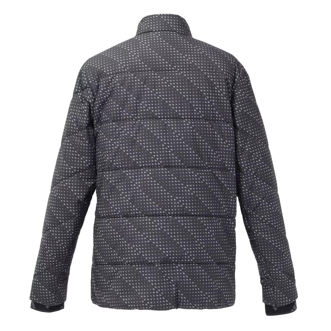 【XL】秋冬 定価24,200円 アディダス ゴルフ 中綿 キルトジャケット 黒
