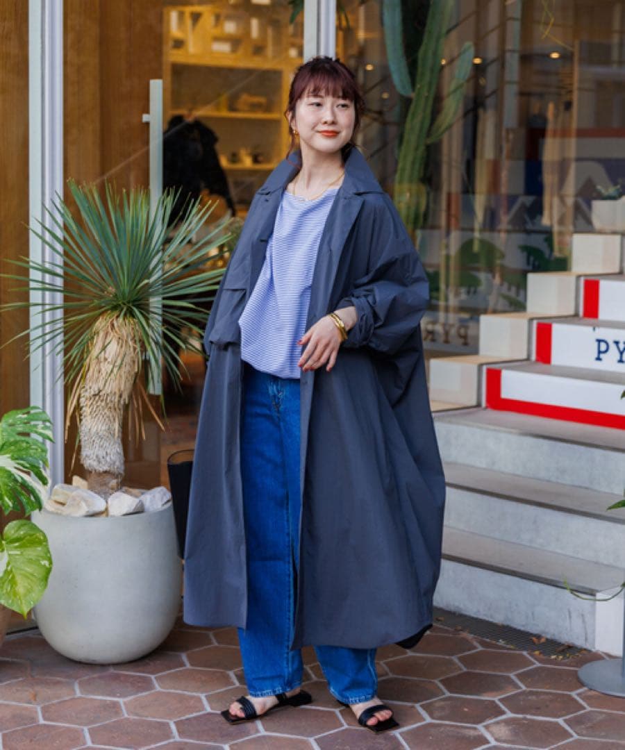 今季【新品タグ付き】Rouge vif la cle 撥水ナイロンライトコート