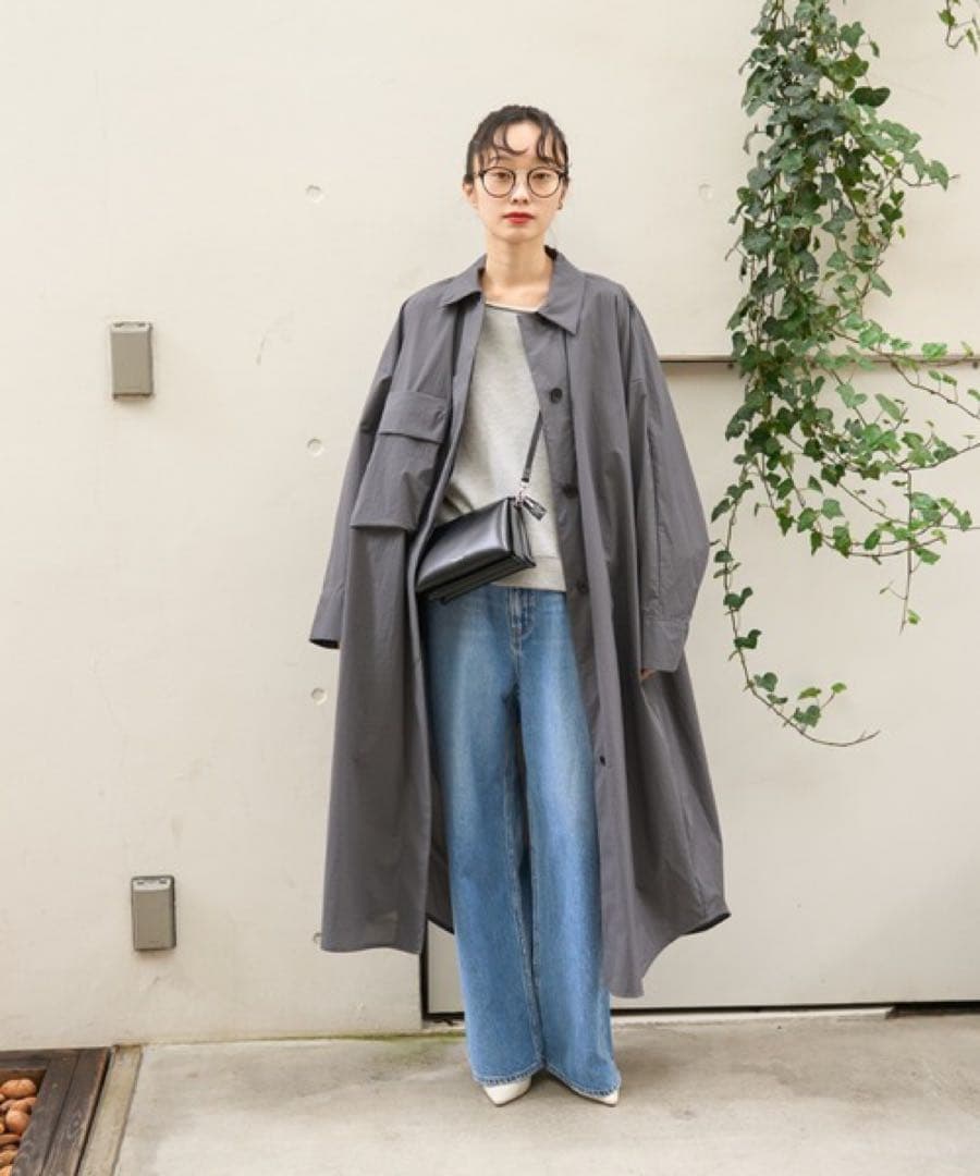 今季【新品タグ付き】Rouge vif la cle 撥水ナイロンライトコート