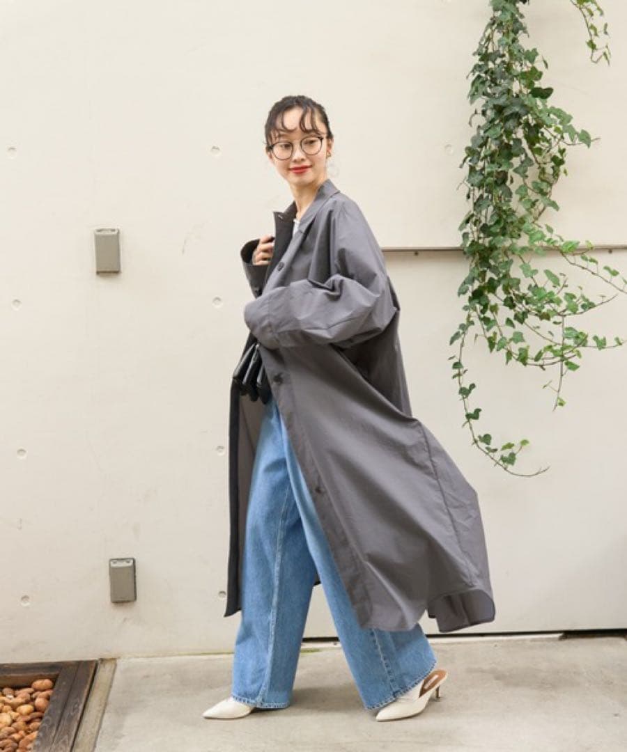 今季【新品タグ付き】Rouge vif la cle 撥水ナイロンライトコート