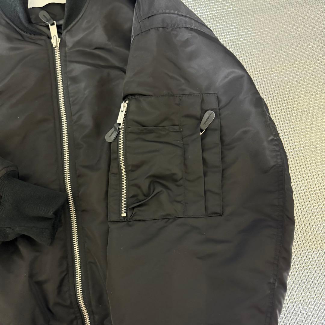 ジャケット・アウター entire studios DROP11 BROAD BOMBER OIL