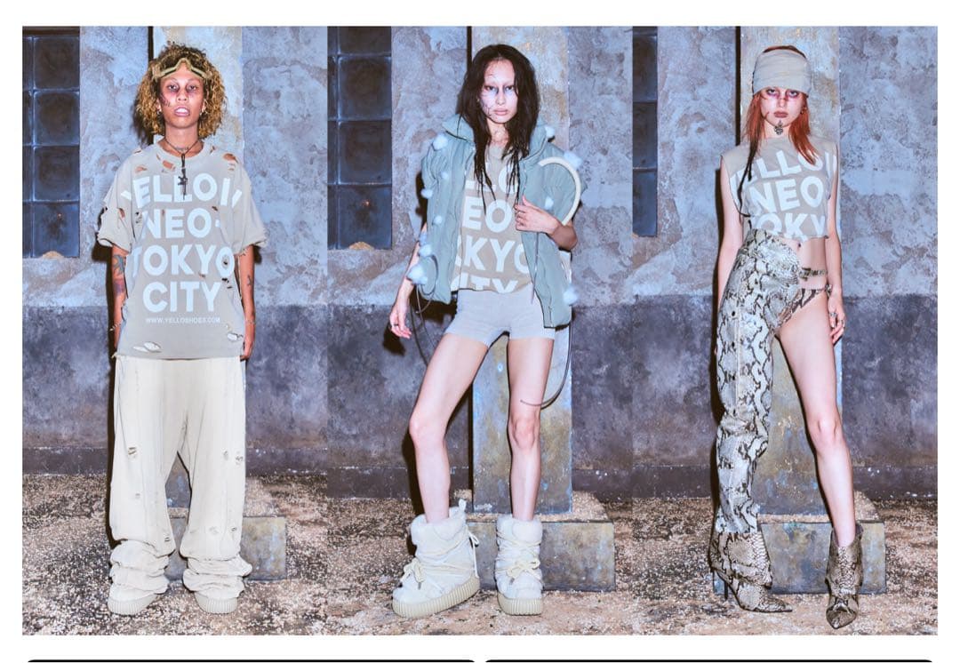 YELLO 展示会ノベルティ Tシャツ NEO TOKYO CITY